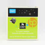 Nhãn in Dymo DM-45809, chữ đen nền xanh lá, khổ rộng 19mm * dài 7m.