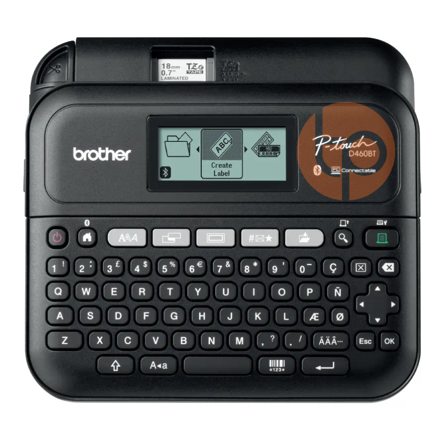 Máy in nhãn Brother PT-D460BT