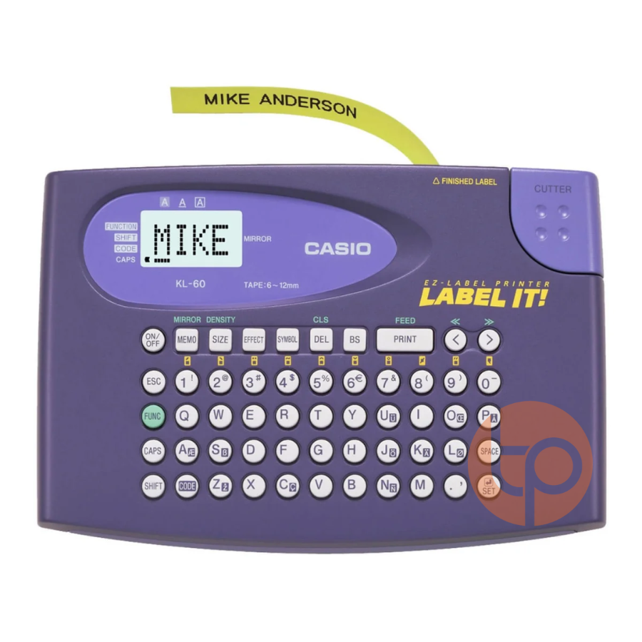 Máy in nhãn Casio KL-60