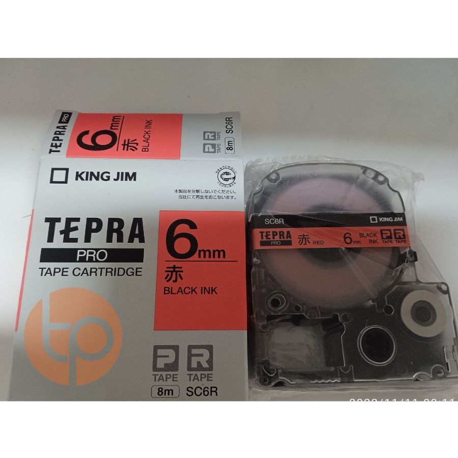 Băng nhãn in Tepra/ Epson SC6RWLC-2RBP