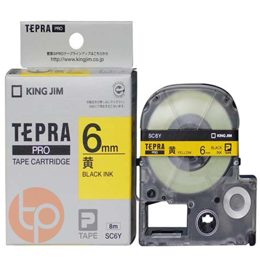Băng nhãn in Tepra/ Epson SC6KZLC-2YBW
