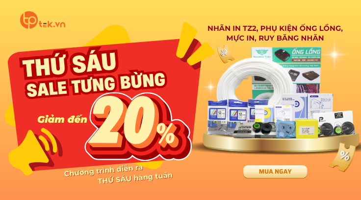 Chương trình KM thứ 6 sale tưng bừng